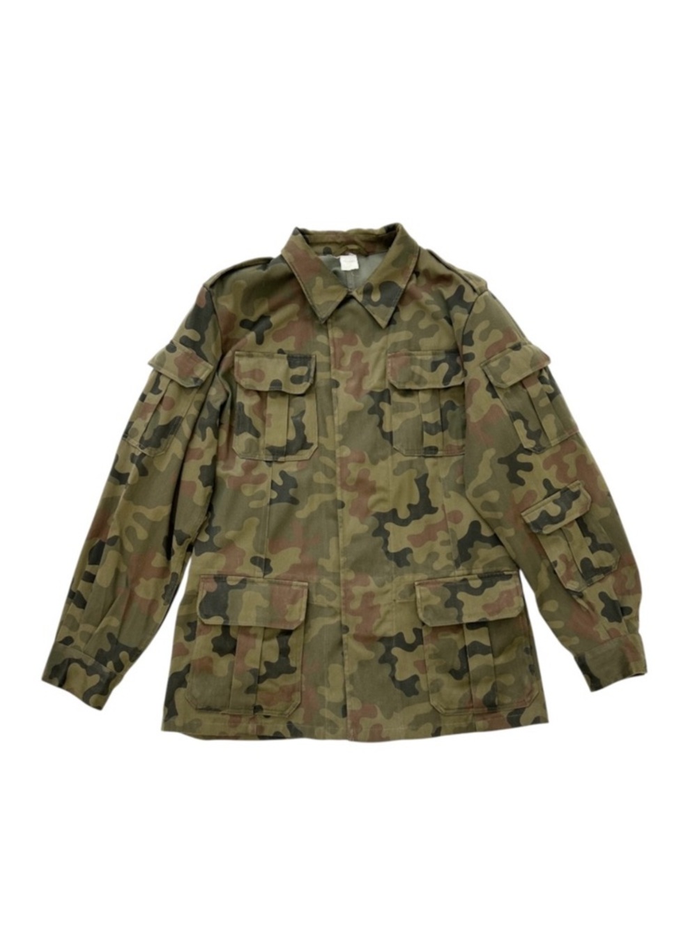 Vintage Kama Mens Green Military Camouflage Field Jacket